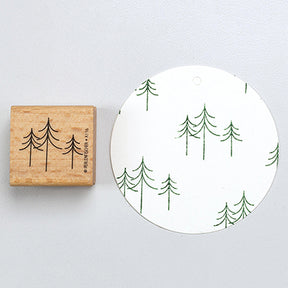 Stamp | Fir forest