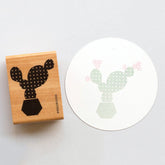 Stamp | Cactus with dots