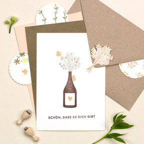 Stamp | Bouquet of meadow flowers