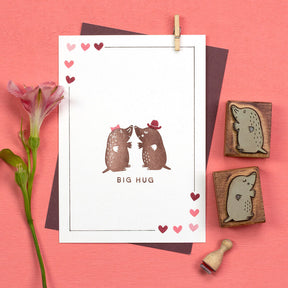 Stempel | Maulwurf Frau