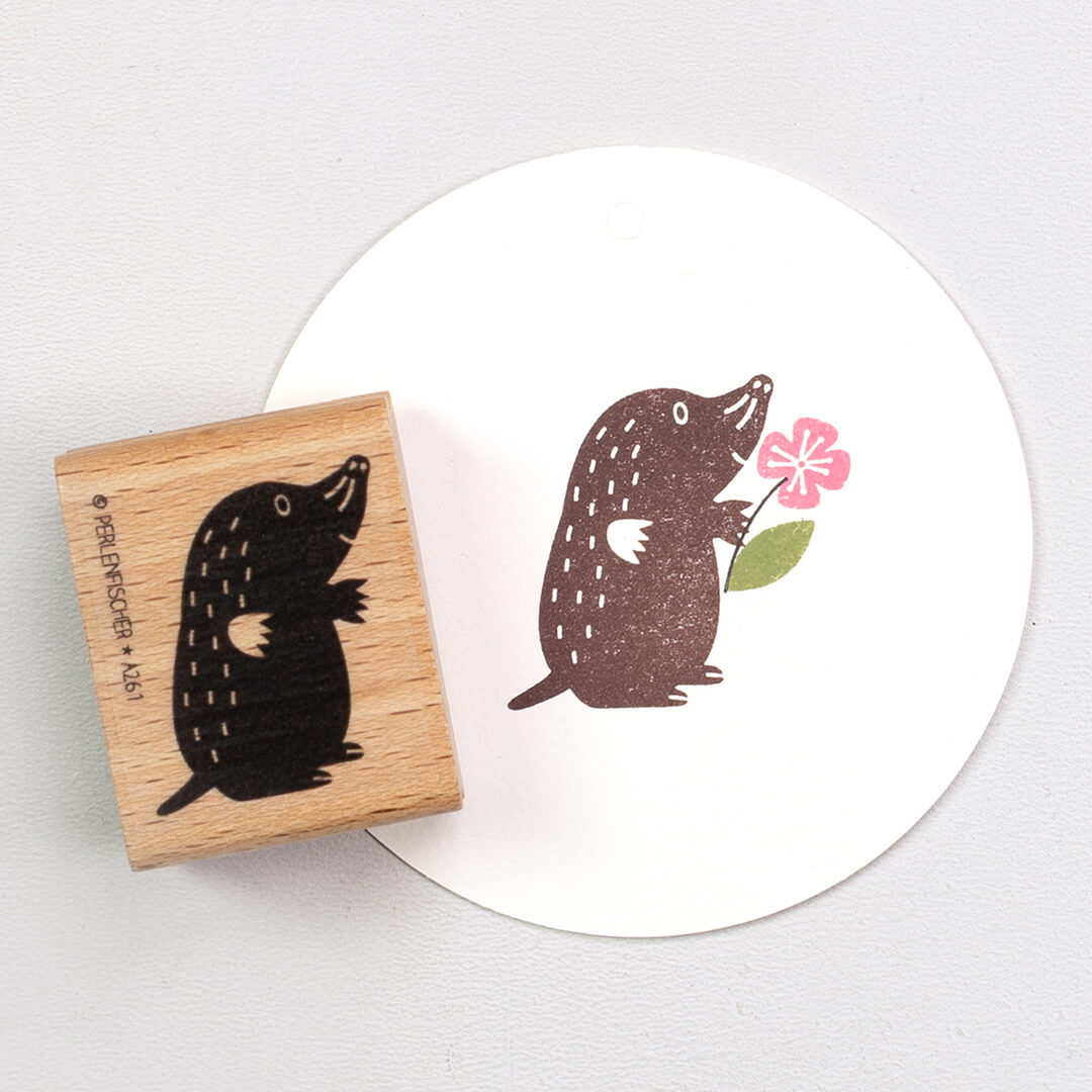 Stempel | Maulwurf Mann