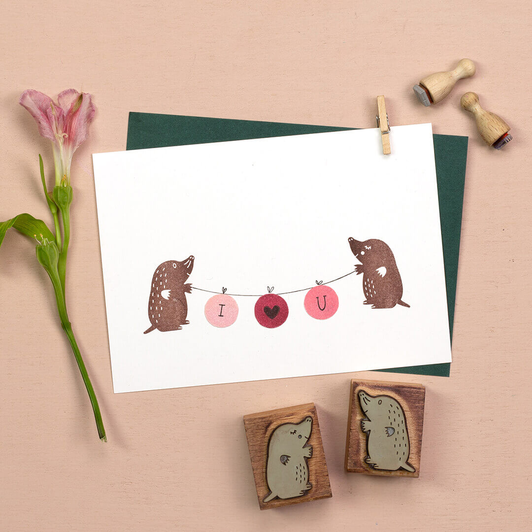 Stempel | Maulwurf Mann