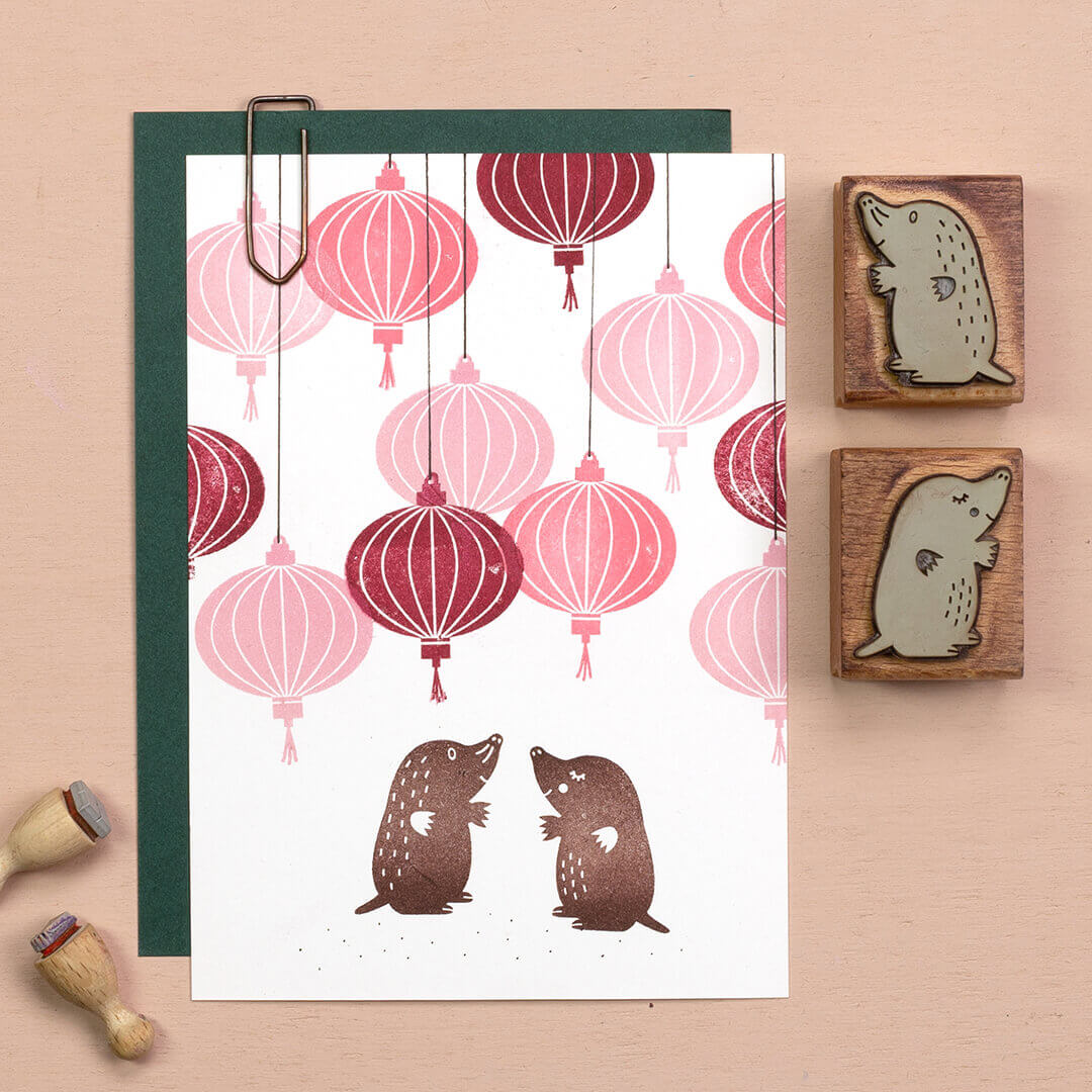 Stempel | Maulwurf Mann