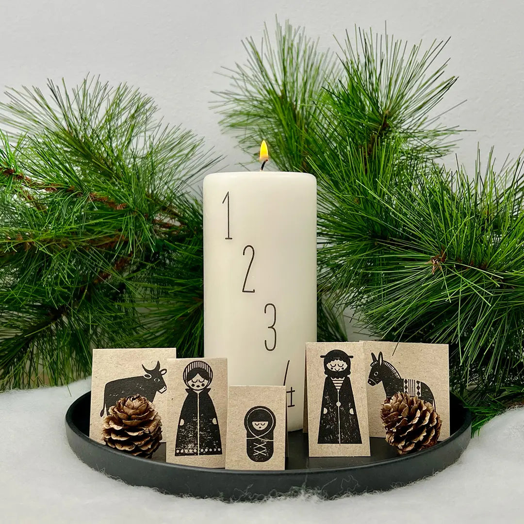 motivstempel diy adventskranz stempel weihnachten stempelset krippe stempelset zahlen