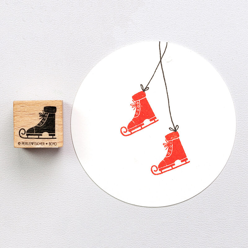 Stamp | Ice skates small