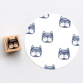 Stempel | Bulldoggenkopf
