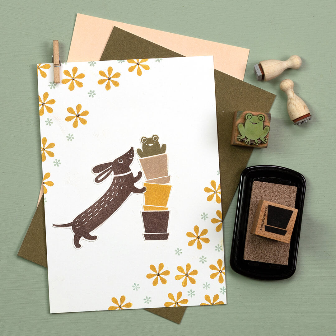 Stempel | Blumentopf klein