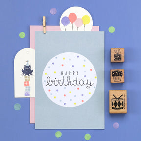 Stempel | Frosch sitzend