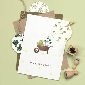 Stempel | Frosch sitzend