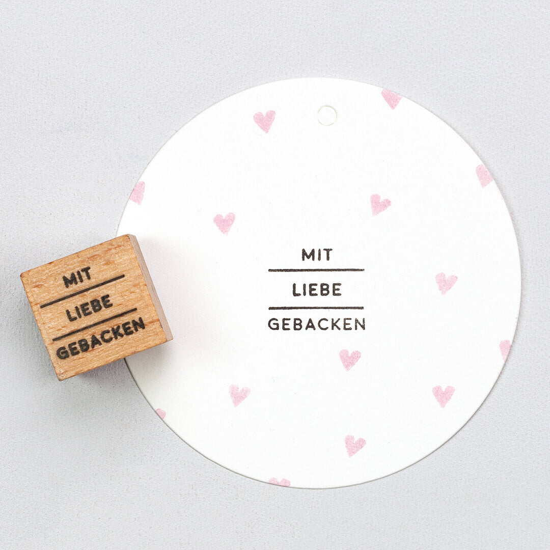 Stamp | Mit Liebe gebacken