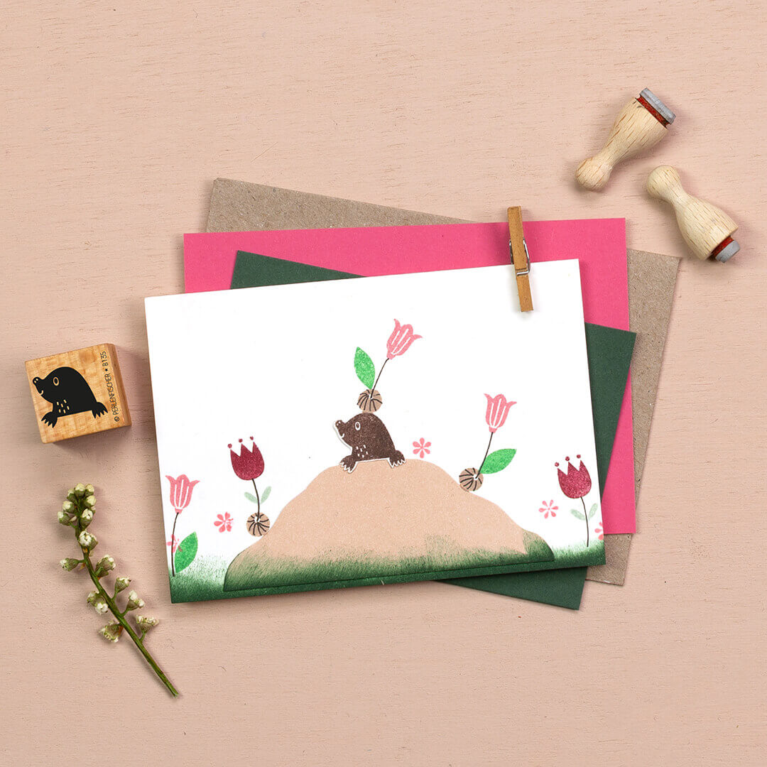 Stempel | Maulwurfbaby