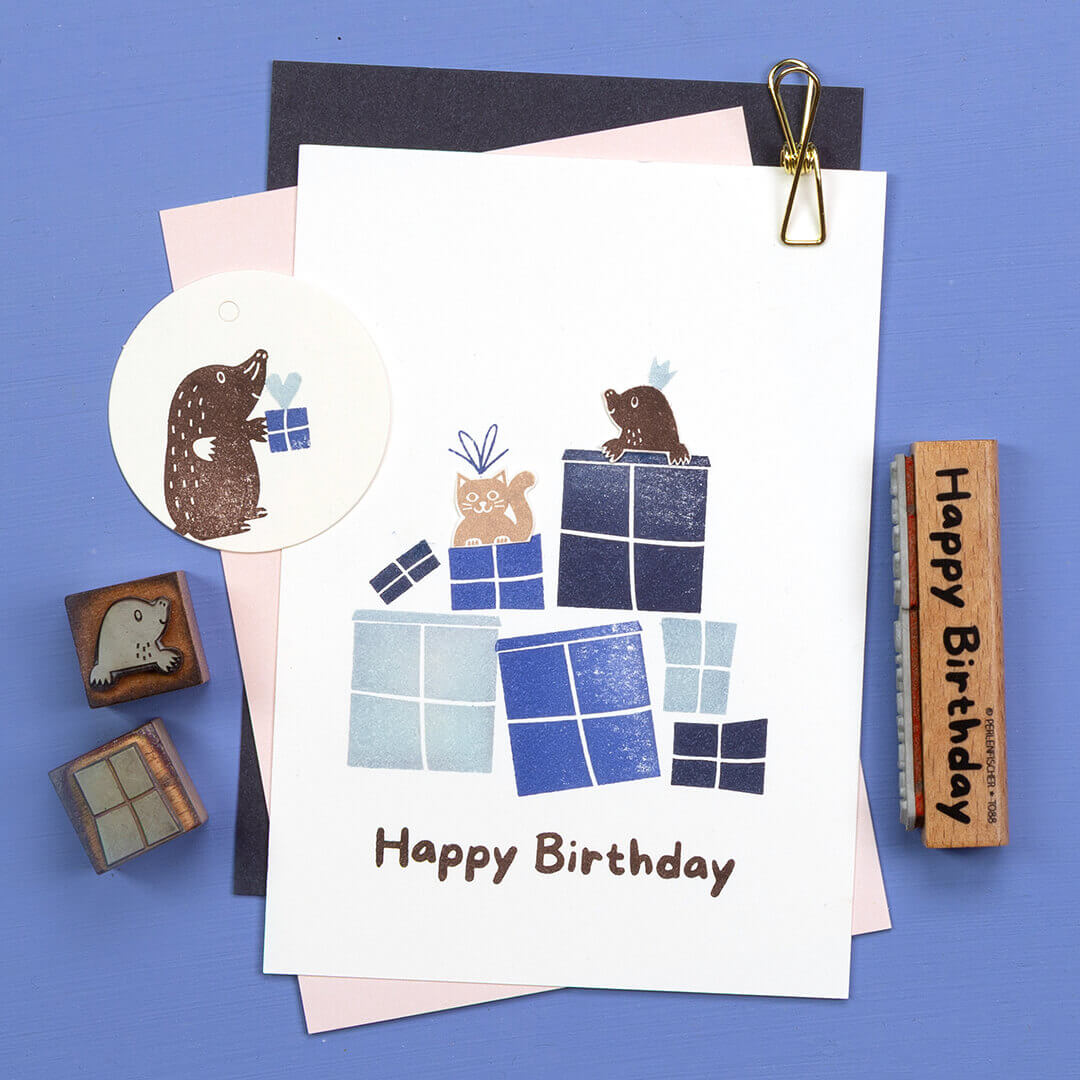 Stempel | Maulwurfbaby