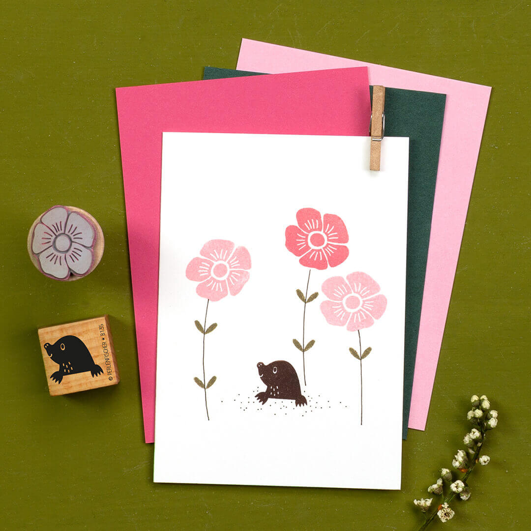 Stempel | Maulwurfbaby
