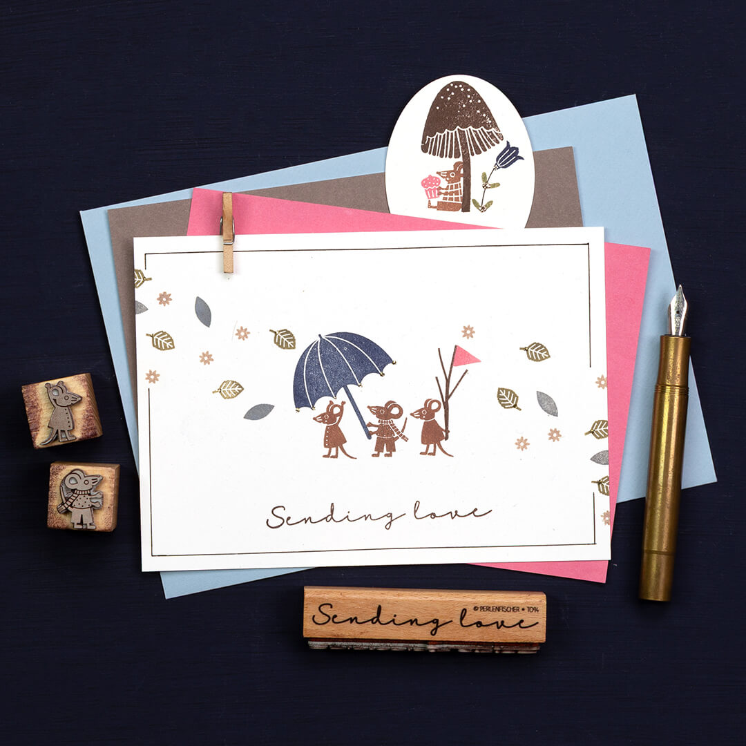 Stempel | Buchenblatt mini