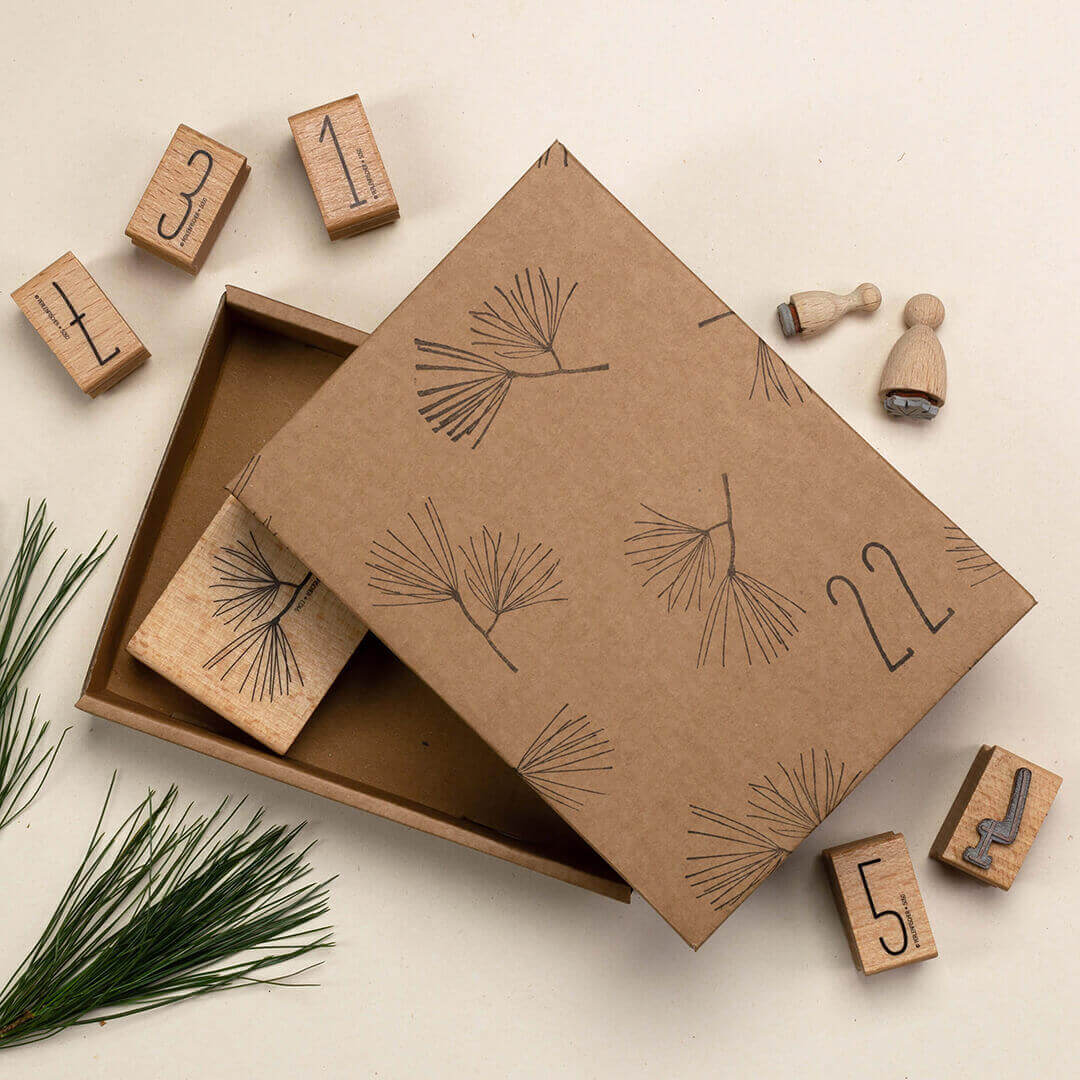 Stamp | Pine branch