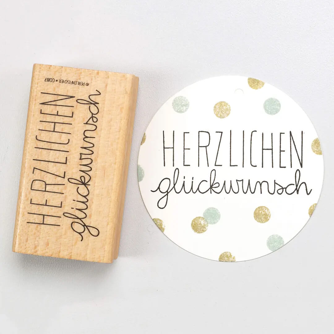 Stamp | Herzlichen Glückwunsch