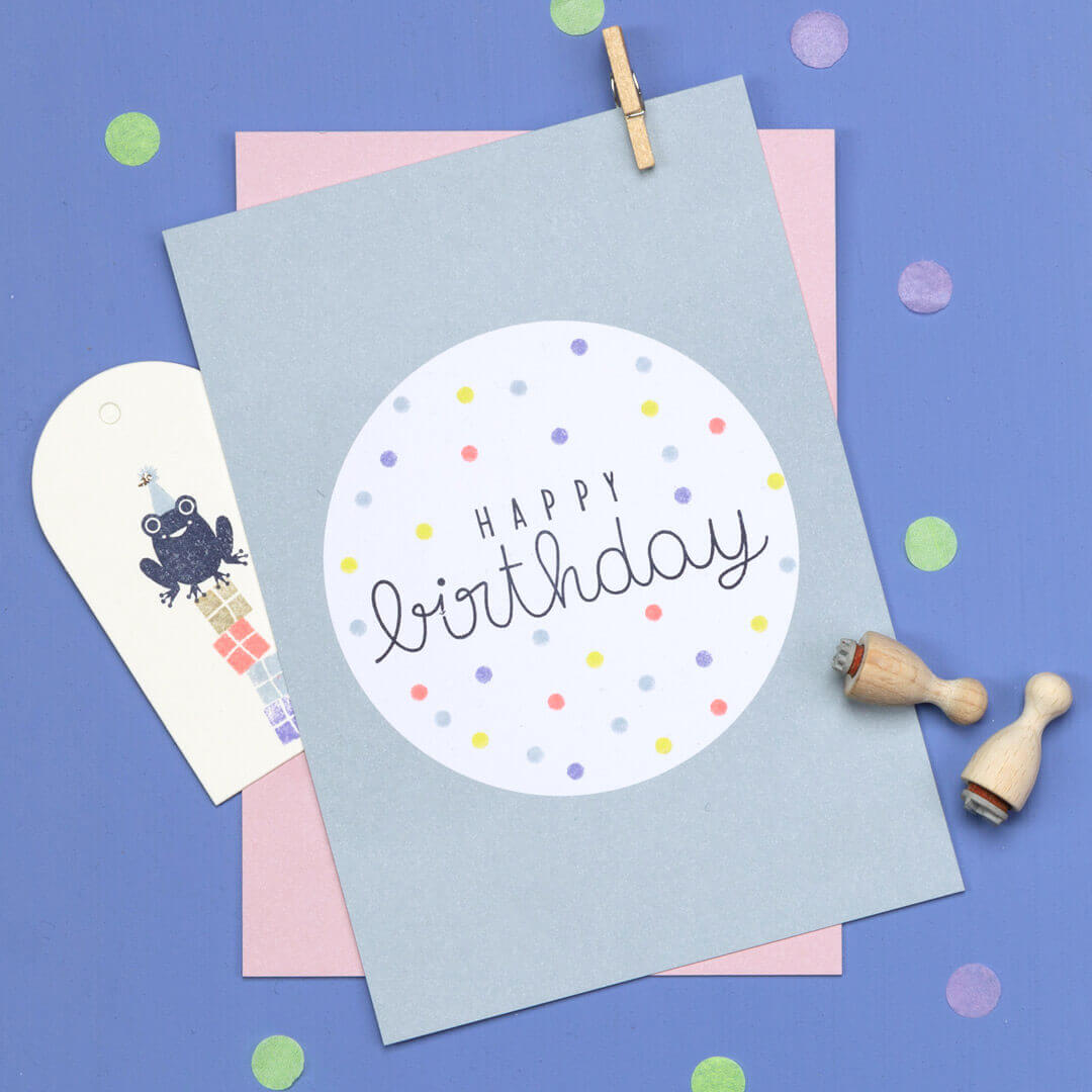 Stempel | Happy Birthday 6