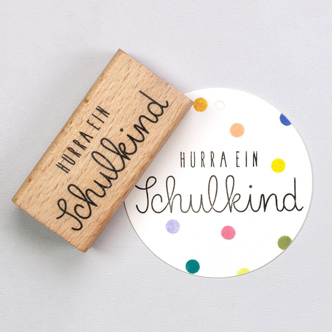 Stempel | Hurra ein Schulkind