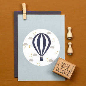 Stamp | Hot air balloon