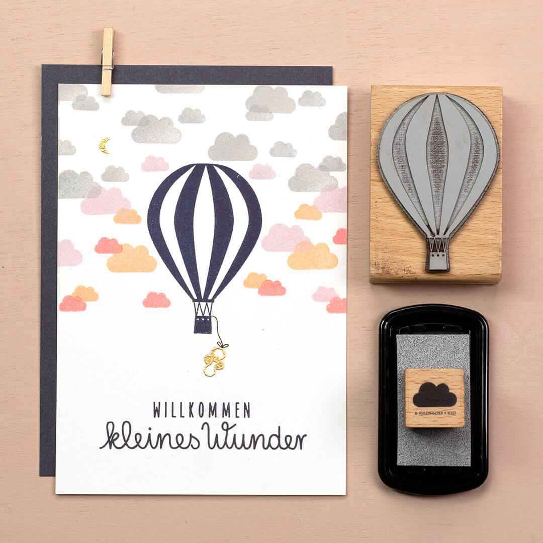 Stamp | Hot air balloon