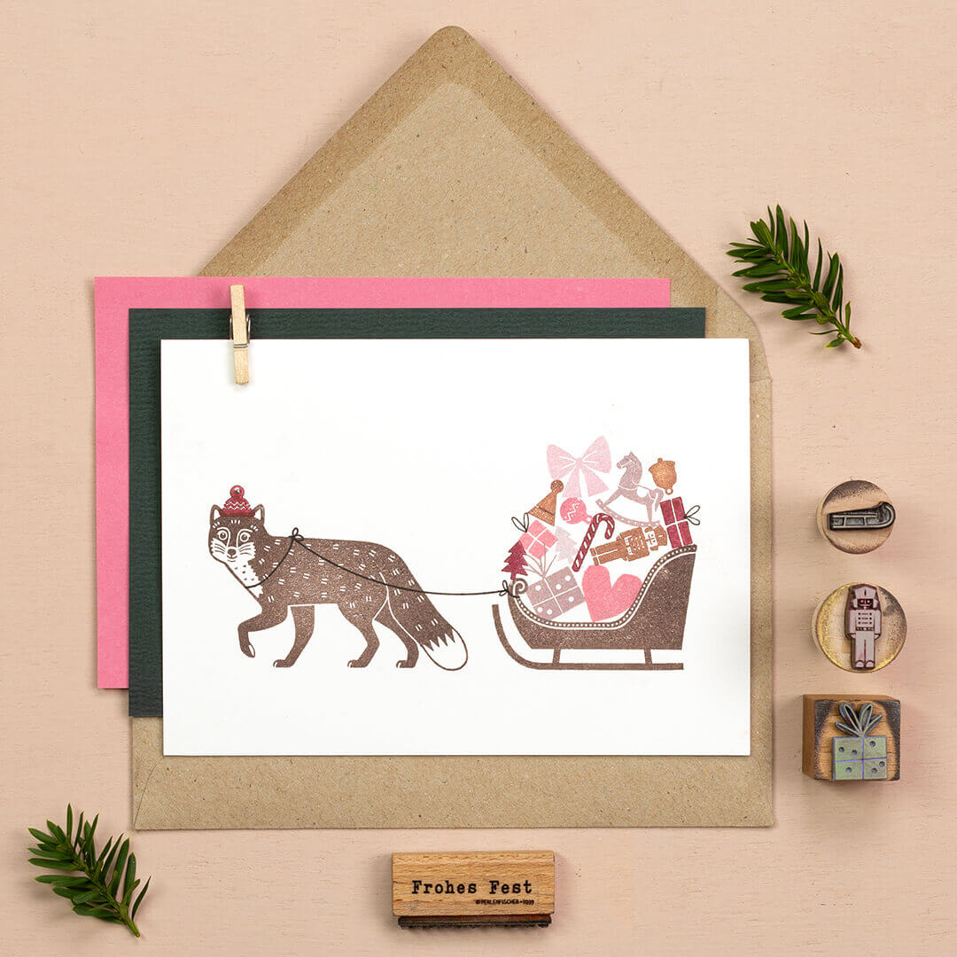 Stempel | Fuchs laufend