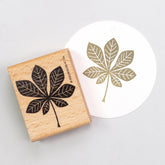 Stempel | Kastanienblatt XL