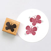 Stempel | Kleiner Schmetterling Rosa