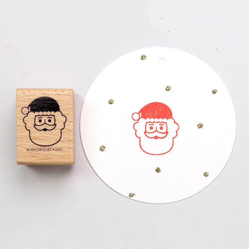 Stamp | Santa head 