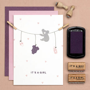 Stamp | It's a girl 