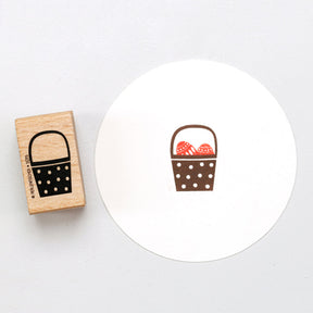 Stamp | Basket dots