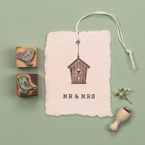 Stamp | Bird house