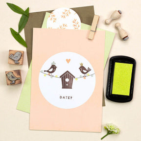 Stamp | Bird house