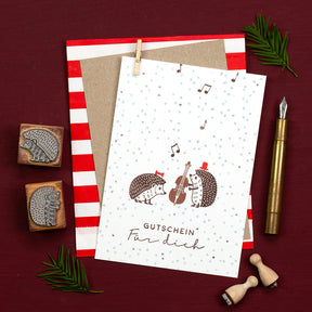 Stempel | Igel Frau