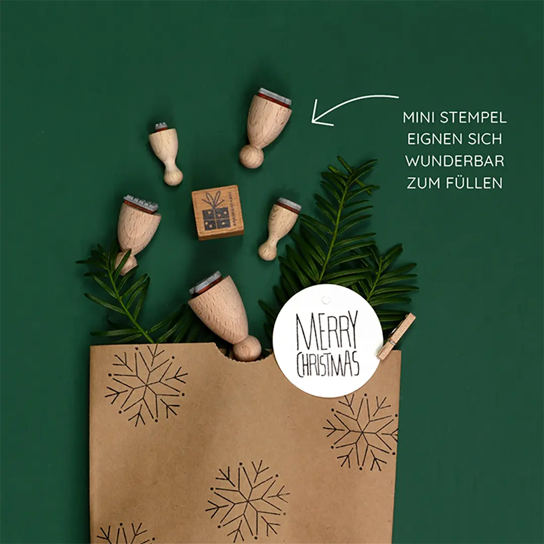 mini stempel weihnachten kleine stempel zur weihnachten mini stempel verschenken