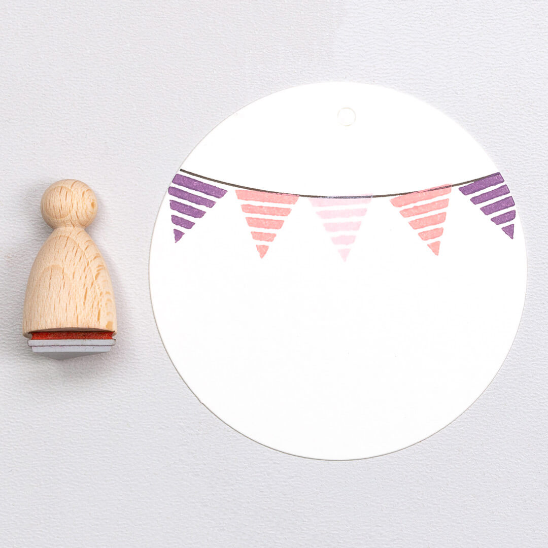 Stempel | Wimpel Streifen