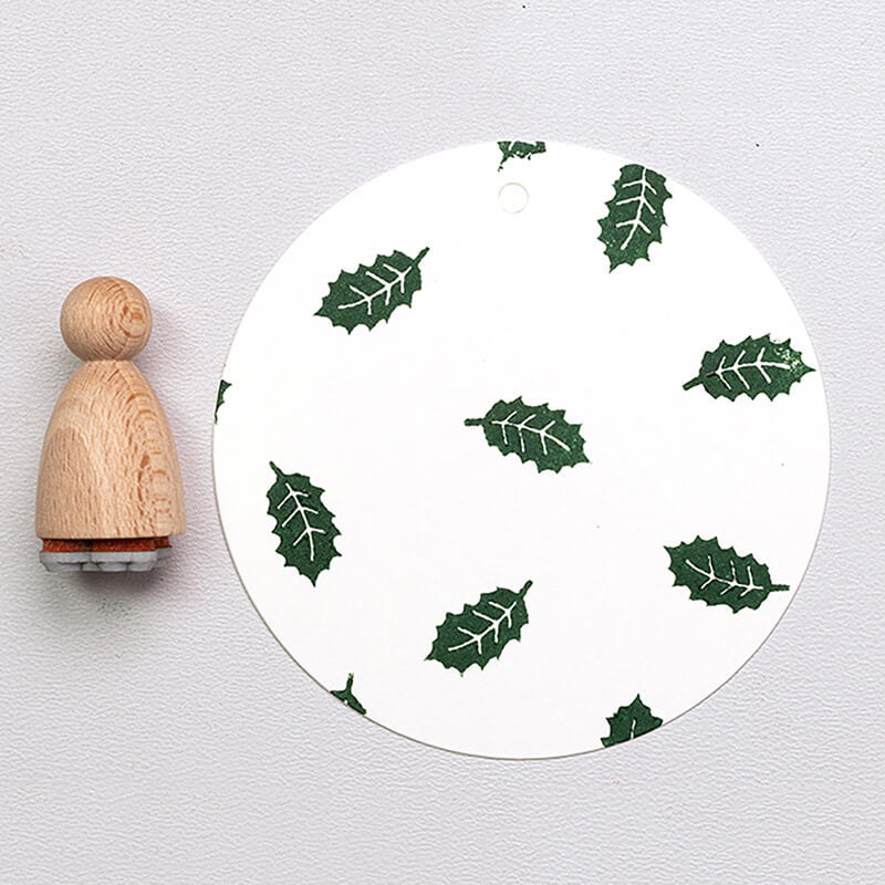 Gratis Stempel | Ilexblatt klein