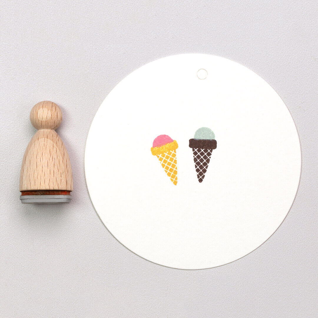 Stamp | Ice cream cone small