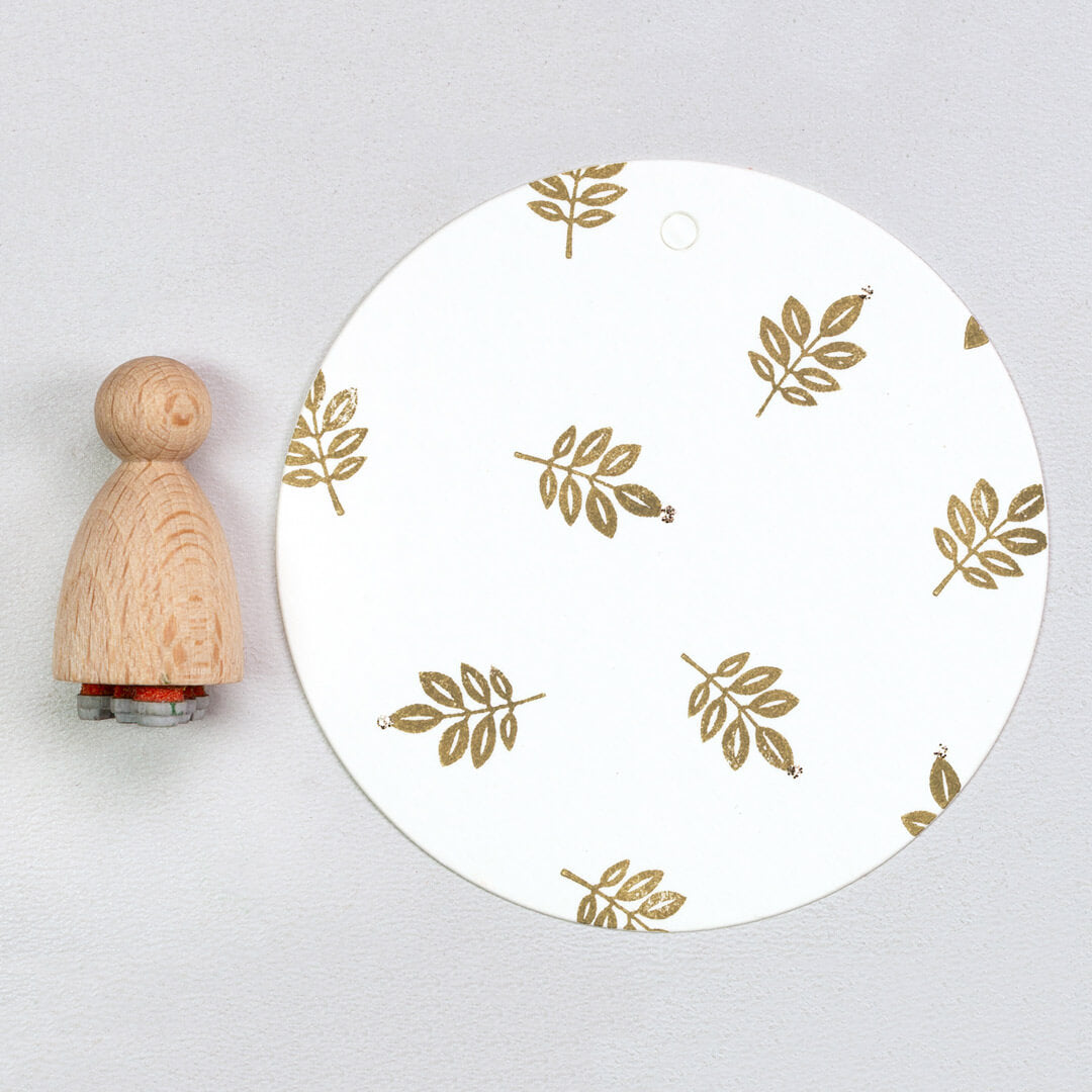 Gratis Stempel | Walnussblatt
