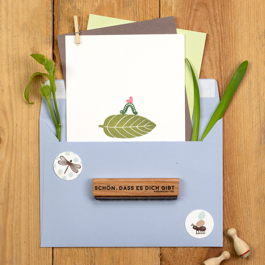 Stempel | Raupe klein