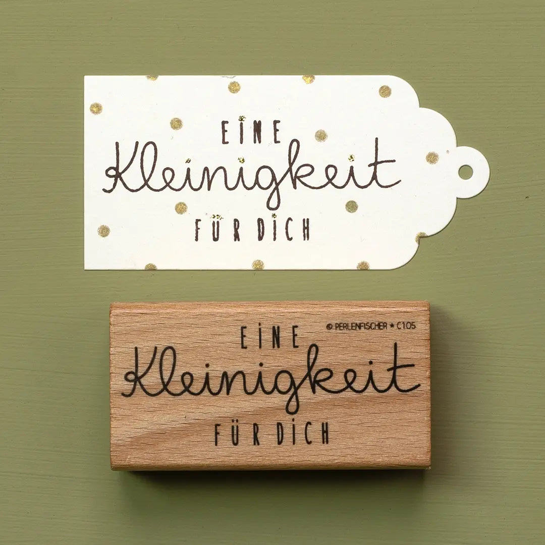 Stempel zum Geburtstag aus Holz nachhaltig und fair produziert in Deutschland