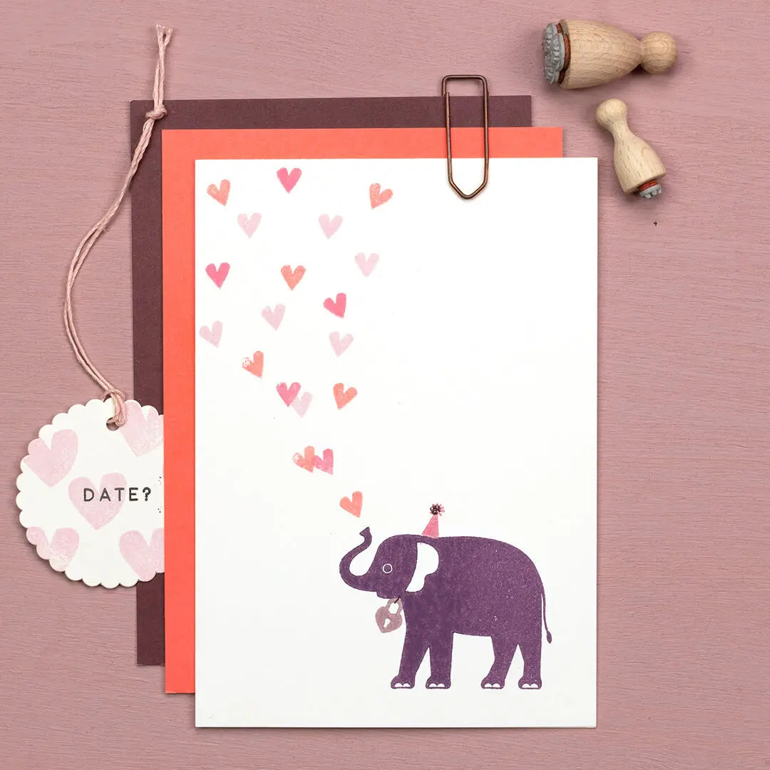 Stempel Tiere Elefant Stempel