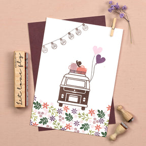 Stempel | Glühbirne Herz