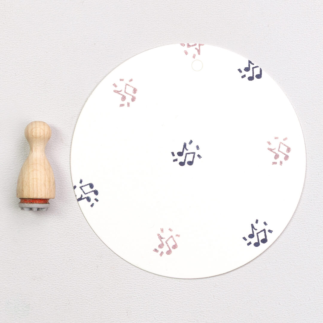 Stempel | Notenwirbel mini