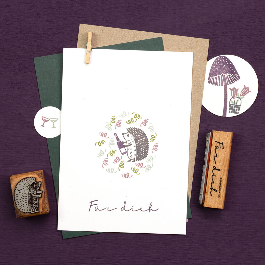 Stempel | Sektflasche klein