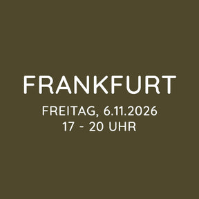 Workshop | Frankfurt | FR, 06.11. | 17:00 - 20:00 Uhr