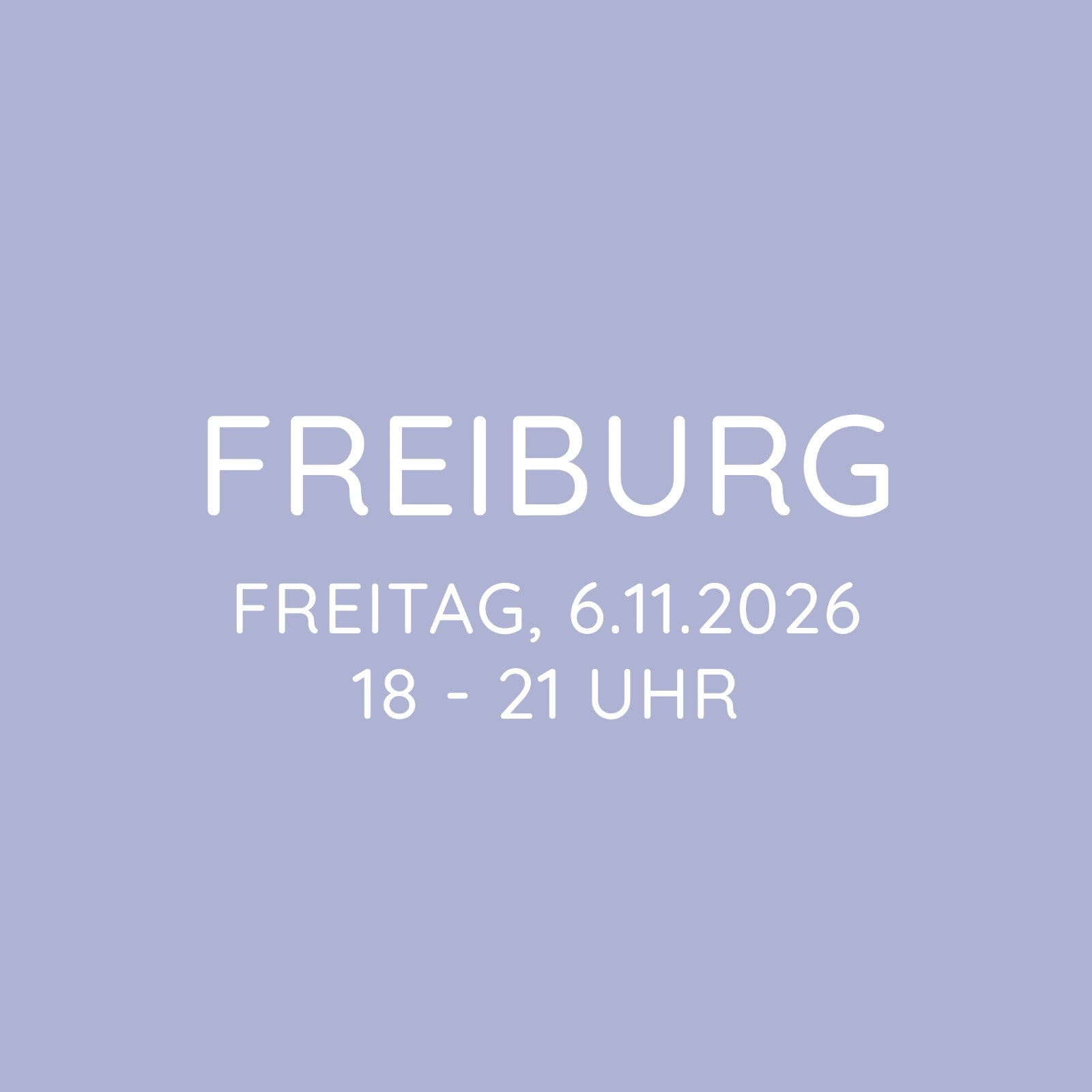 Workshop | Freiburg | Fr, 06.11. | 18:00 -21:00 Uhr