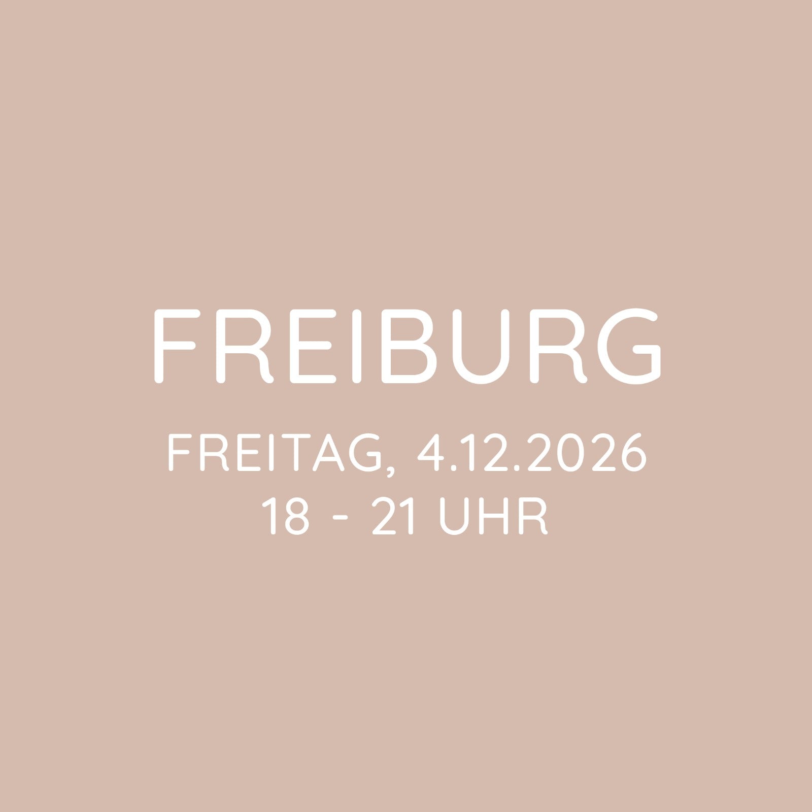 Workshop | Freiburg | Fr, 04.12. | 18:00 -21:00 Uhr
