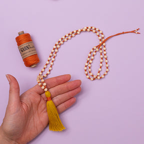 DIY kit | Mala tassel necklace