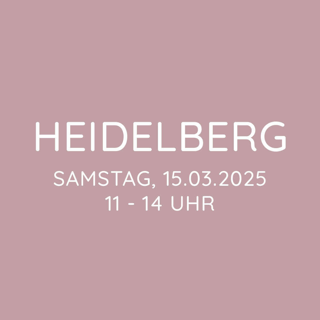 Workshop | Heidelberg | SA, 15.03. | 11:00 - 14:00 Uhr