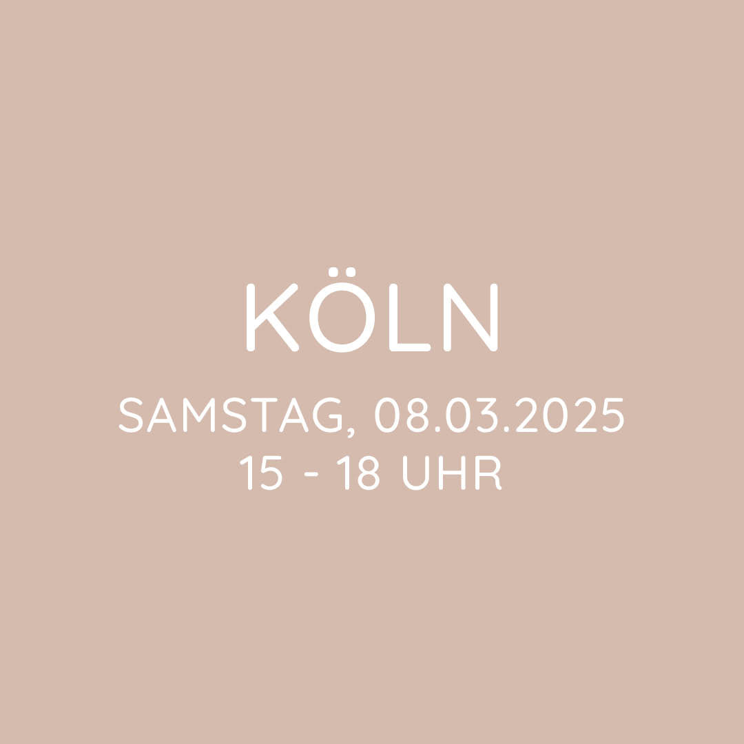 Workshop | Köln | SA, 08.03. | 15:00 - 18:00 Uhr